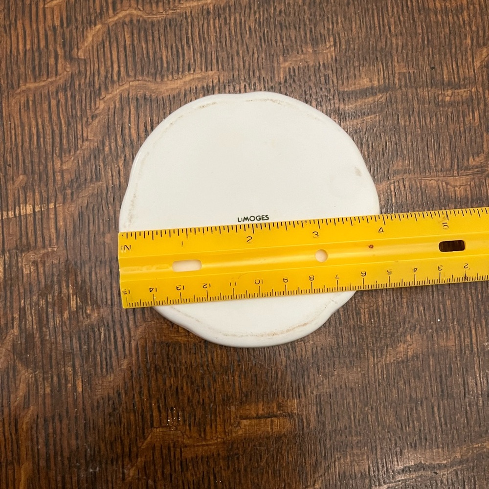 2 Small white LIMOGES made in France. - Picture 5 of 6